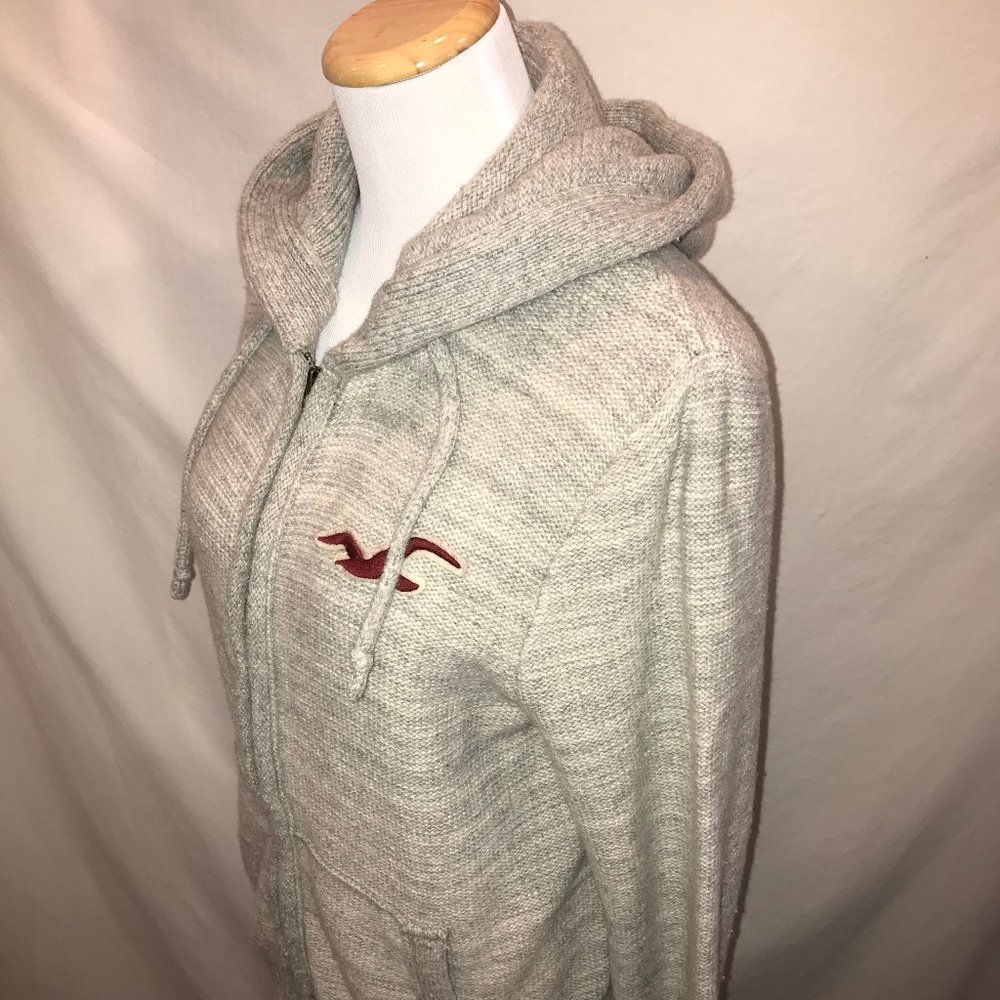 Hollister Zip-Up Sweater Hoodie (Heavy)